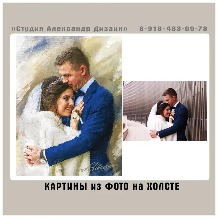 Картины из фото